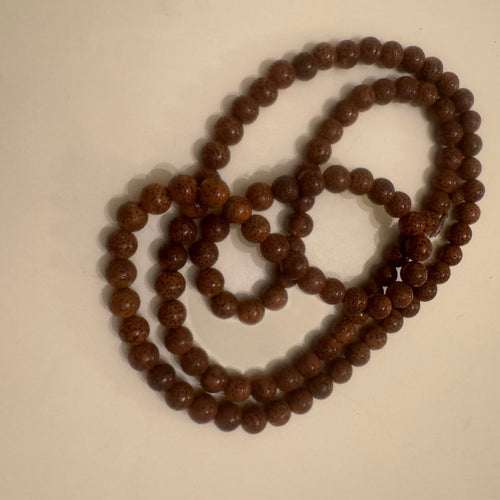 Brown Speckled Mala