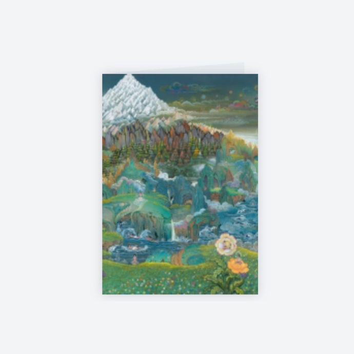 Shambhala Pure Land Greeting Card