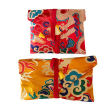 Load image into Gallery viewer, Dragon Brocade Book Bag Cover