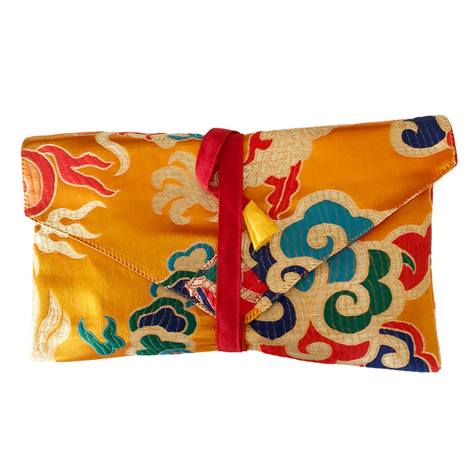 Dragon Brocade Book Bag Cover