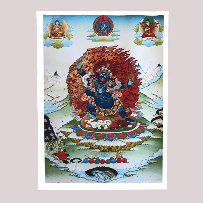 Tranh in canvas Vajrapani (Bhutadharma)