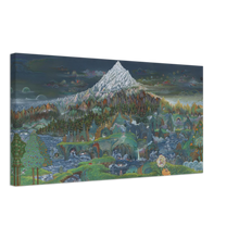 Load image into Gallery viewer, Vision of the Pure Realm of Northern Shambhala - Canvas